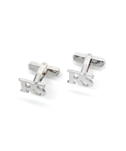 Boutons de manchette en argent sterling pour hommes