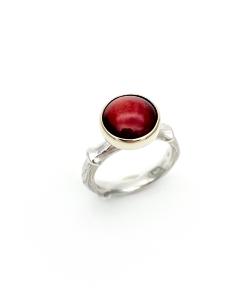 Red Coral Ring - Image 2