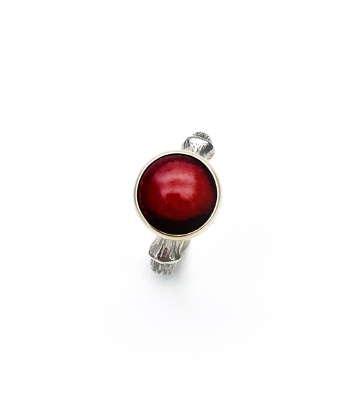 Red Coral Ring - Image 6