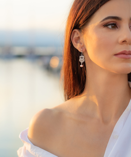 Lace Earrings - Image 3